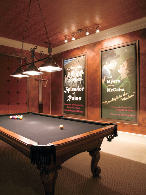 Best Pool Table Room Design Ideas & Remodel Pictures | Houzz