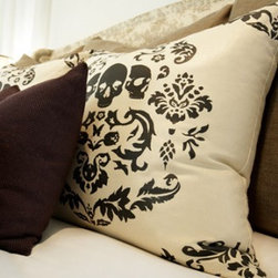 Custom Skull Pillow | Pulp Home - Decorative Pillows