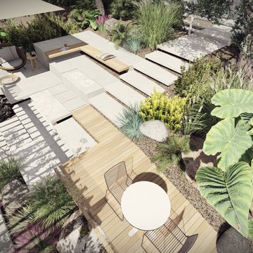 Front Yard Levels overview