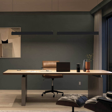 Sleek Modern Style Pendant Light: Elegant Lighting.