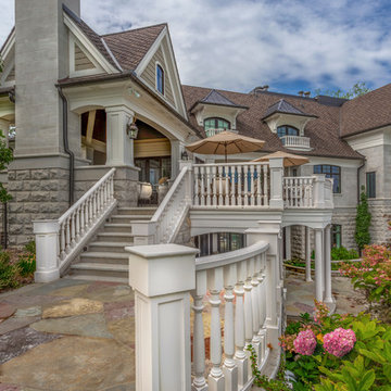 Coastal with French Chateau Characteristics