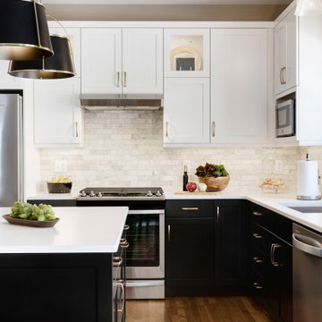 Bold Transitional Kitchen