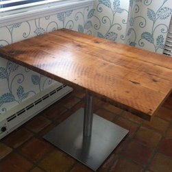 Dining Table with Metal Base - Table Tops And Bases