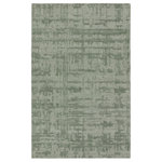 Jaipur Living - Igneous Handmade Abstract Sage Area Rug 9'X12' - The hand-tufted Fragment collection features nature and mineral-inspired motifs that offer the perfect patterned intrigue to modern spaces. The Igneous rug features a fractured abstract design in a cool sage hue. The high-low pile combines with a luxe wool-viscose blend for a stunning range of texture, luster, and dimension. This area rug best suits low traffic areas of the home such as bedrooms, formal living rooms, and dining rooms.