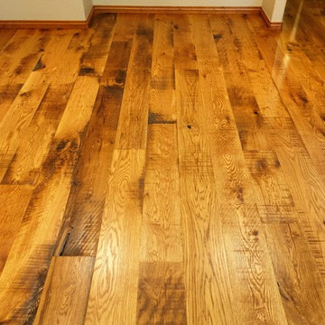 Wide Plank Rustic White Oak