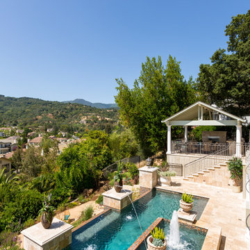Saratoga, California | Watermark Environments | 1 Million Dollar Infinity Pool
