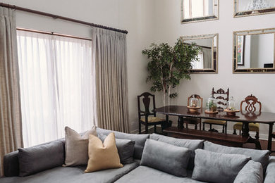 Living room - contemporary living room idea in Other