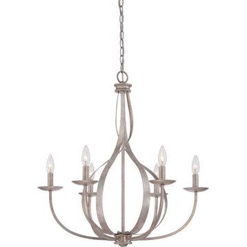 Quoizel Lighting - Serenity Chandelier 6 Light - 27.5 Inches high