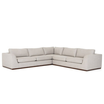 Colt 3-Piece Sectional Without Ottoman,Aldred Silver