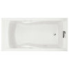 American Standard 7236VC Evolution 72" Acrylic Whirlpool Bathtub - White