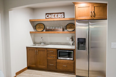 Inspiration for a cottage home design remodel in Other
