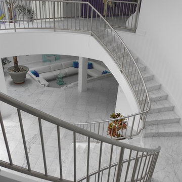 Marble stairs