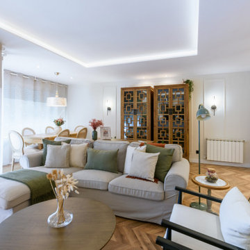 Un piso elegante, de tildes modernas