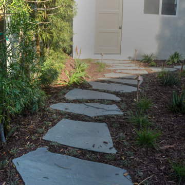 Zen in a backyard