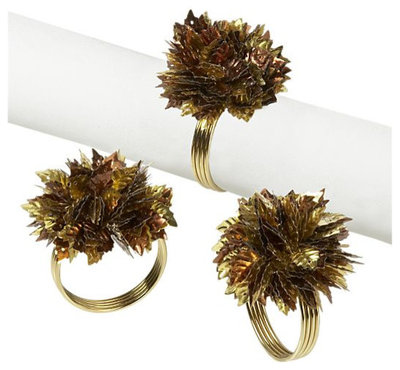Eclectic Napkin Rings by Crate&Barrel
