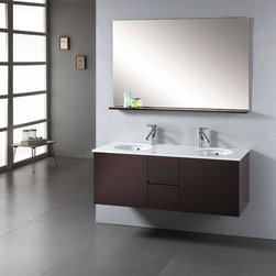Matteo Modern Vanity by Virtu USA - Bathroom Vanities And Sink Consoles