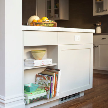 Cole Valley Residence - Island Storage