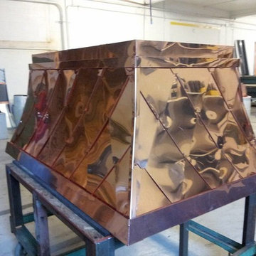 chimney hood / shroud / cap
