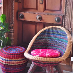 Sumo Textile Cane Furniture - Armchairs And Accent Chairs
