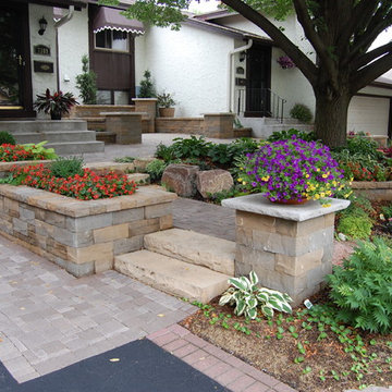Edina MN Front Entrance Renovation