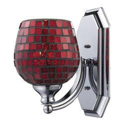 ELK Lighting - 1-Light Vanity, Polished Chrome, Vanity Collection - Bathroom Vanity Lighting