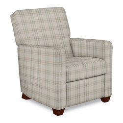 Midtown Low Profile Recliner by La-Z-Boy shown in Flax - Products