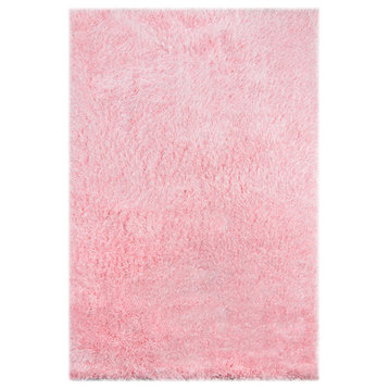 Metro Area Rug, Pink, 8? x 11?, Solid