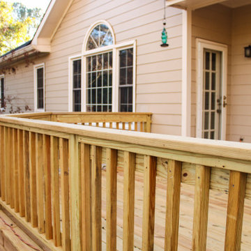 Pressure Treated Wood Deck Resurface in Duluth, GA