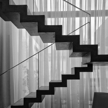 Escalera de hormigón