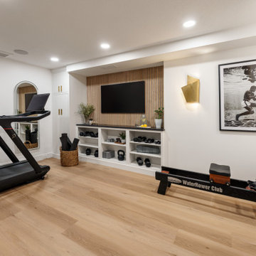 West 115th Street - Cedar Creek, Olathe Basement Gym