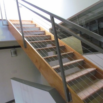 Railings for stairs for large apartment complex