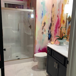 Master Bath Wallpaper - Paintings