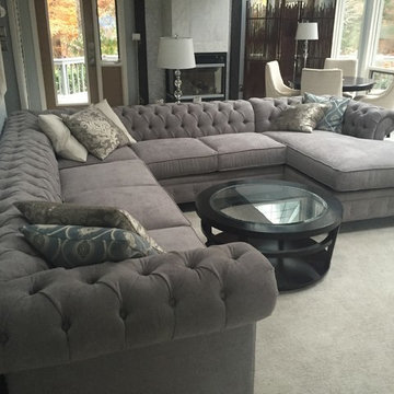 KENZIE STYLE - Chesterfield Custom Sectional Sofas