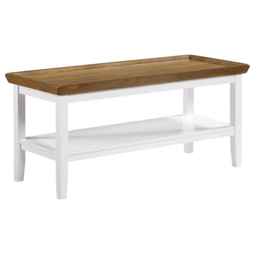 Ledgewood Coffee Table With Shelf