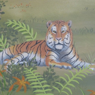 Tiger Lily Mural