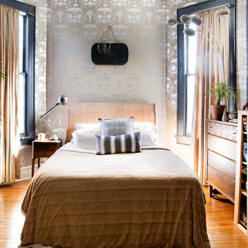 My Houzz: Dramatic Patterns and Color in a Nashville Home