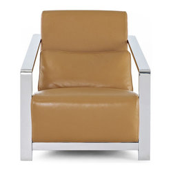 Erika Armchair | Camel - Armchairs And Accent Chairs