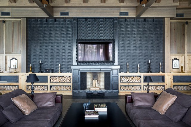 Современный Гостиная by Lithos Design