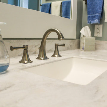Fun and Relaxing Pleasant Hill Hall and Master Baths