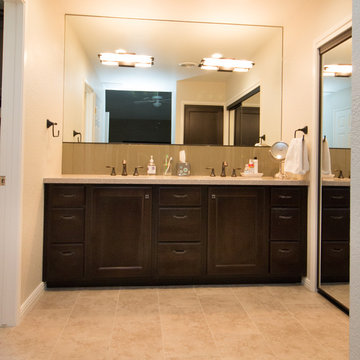 Chocolate bathroom