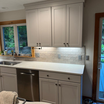 Light & Brightened Kitchen Space