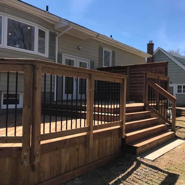 Halifax Two Level Pressure Treated Deck