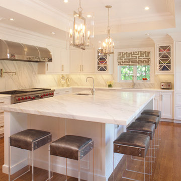 Transitional Glam Kitchen