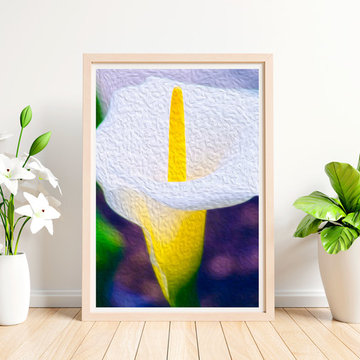 "Calla Lily Blossom I" Fine Art Print