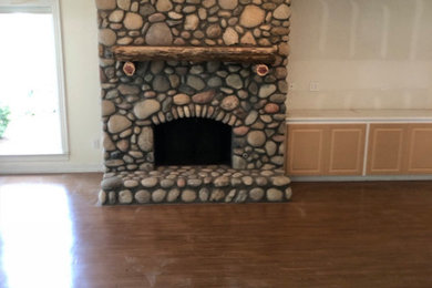 Inspiration for a living room remodel in Other