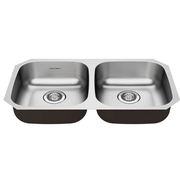 American Standard 18DB.6311800S Portsmouth 32-1/4" Drop In Double - Stainless