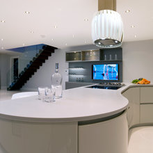 Pedini Dune Light Grey Kitchen By Urban Myth Contemporary Kitchen London By Urban Myth Houzz Au