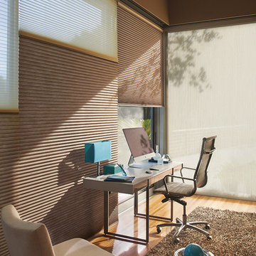 DEN - HOME OFFICE Honeycomb Shades - Cellular Shades