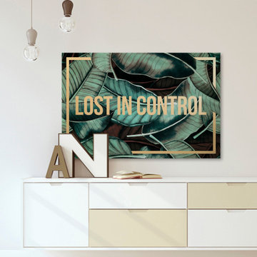 "Lost in Control" Painting Print on Wrapped Canvas
