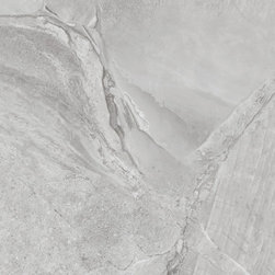 Ocean Gloss Light Grey Tiles &ndash; Porcelain, Rectified - 商品